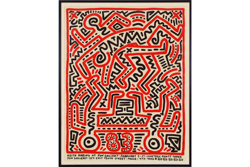 keith haring arts new york city downtown avenue place