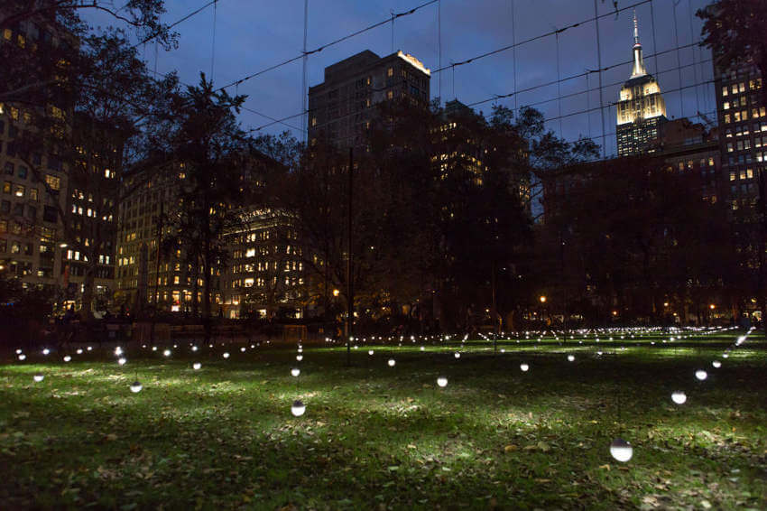 new installation project of arts on view at madison square park new york