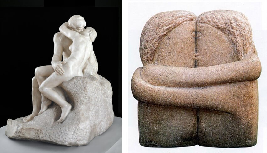 romanian sculptor constantin brancusi at museum of modern art in new york