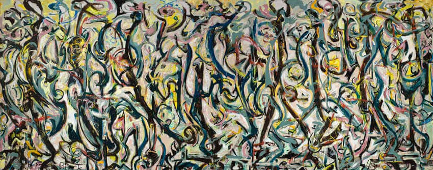 jackson pollock mural gallery and street view