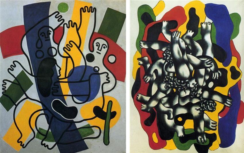 paintings by french artist fernand leger