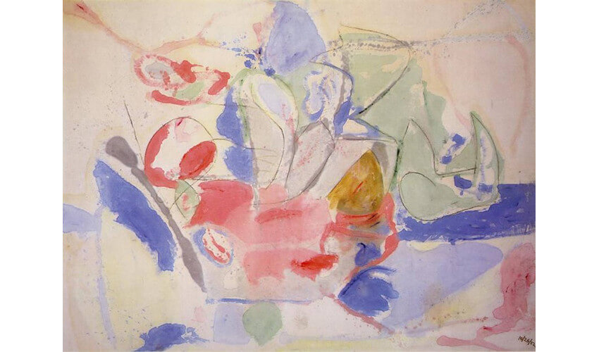 washington color school included creatives such as helen frankenthaler thomas downing sam gilliam and paul reed