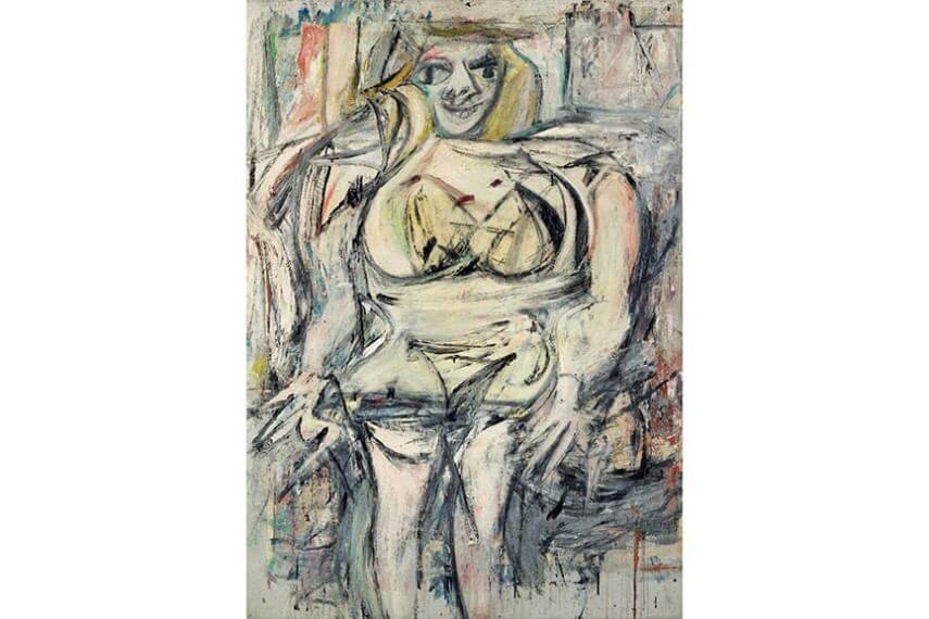 willem de kooning was one of the expensive work ever sold on auction sale in new york