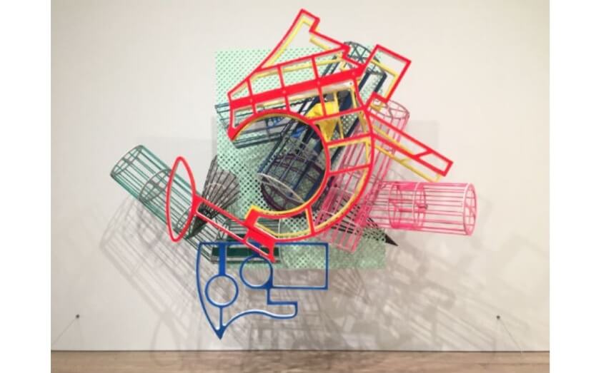 new series of work by american artist frank stella at museum and gallery of modern art in new york