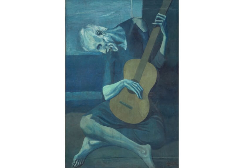 pablo picasso paintings the old guitarist