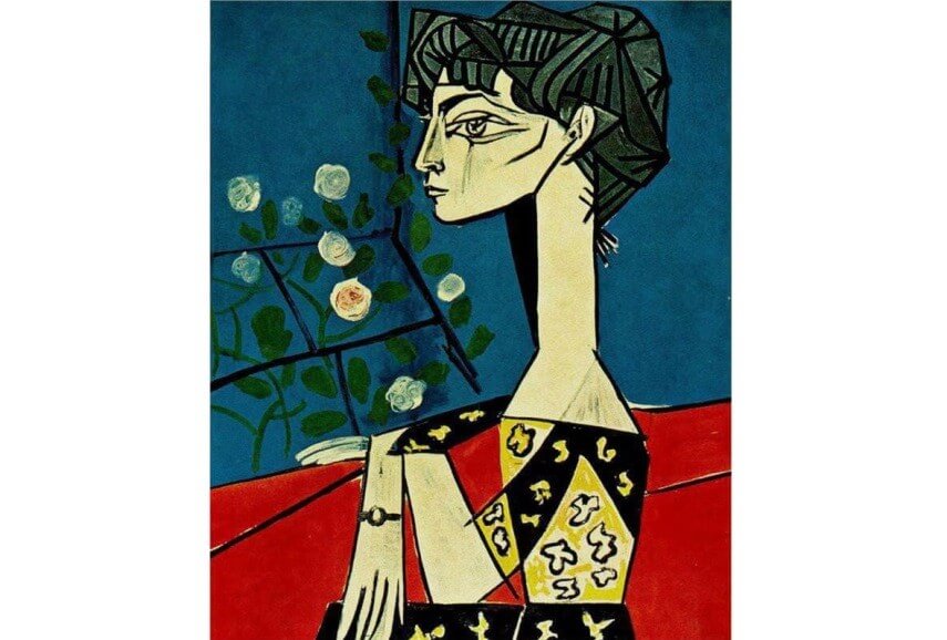 woman painting by pablo picasso