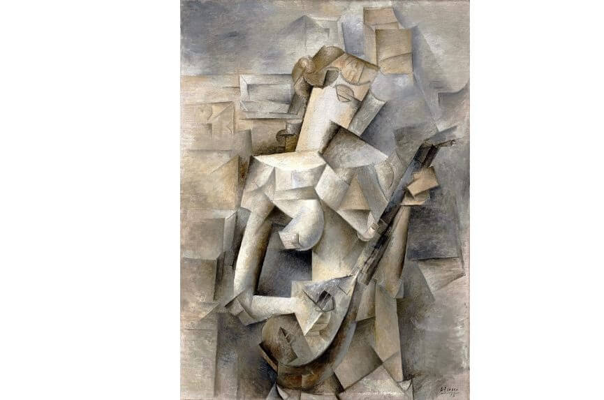 paintings by cubist artists pablo picasso georges braque and paul cezanne