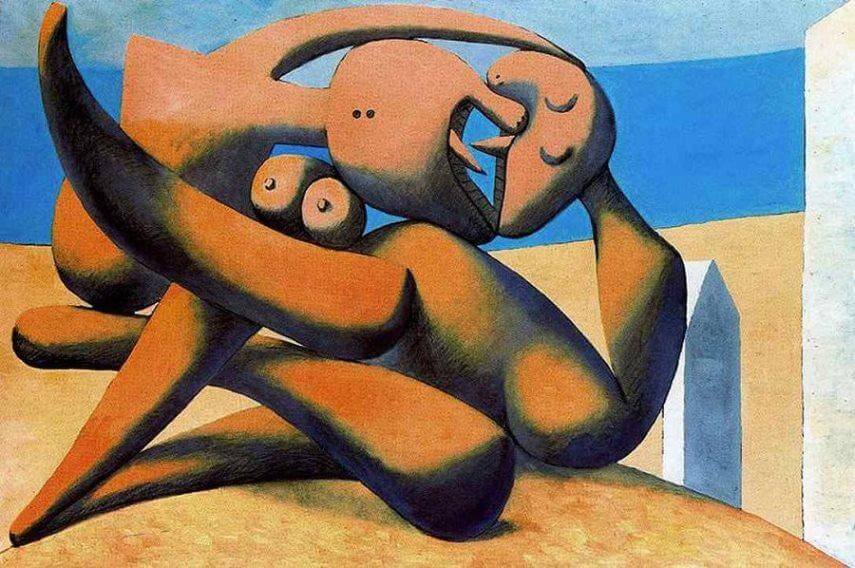modern cubist paintings by pablo picasso georges braque and paul cezanne in paris