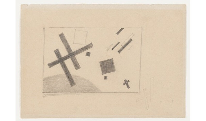 Kazimir Malevich Suprematist Drawing