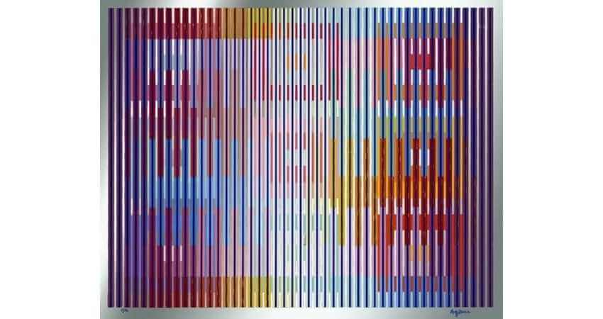 Works by famous op art artists