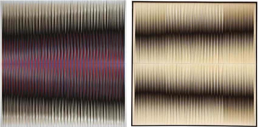 early contemporary painting by op art artists