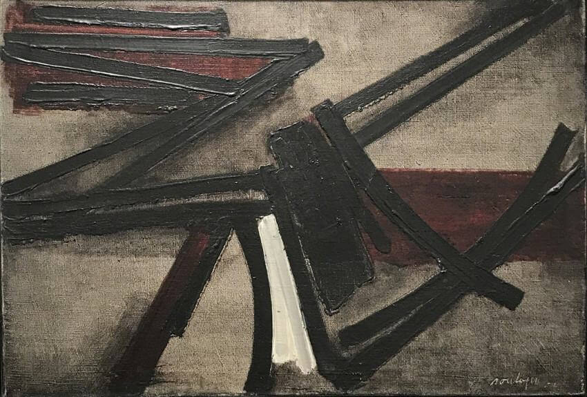 Pierre Soulages painitngs