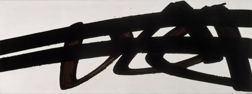 Pierre Soulages Acrylic on canvas