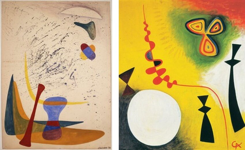 Alexander Calder paintings