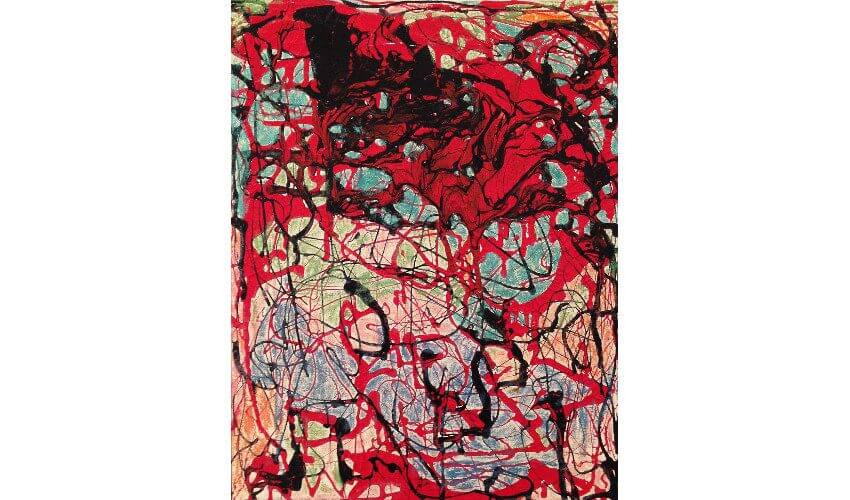 Janet Sobel abstract expressionism painting