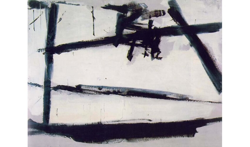 Franz Kline abstract expressionist painting