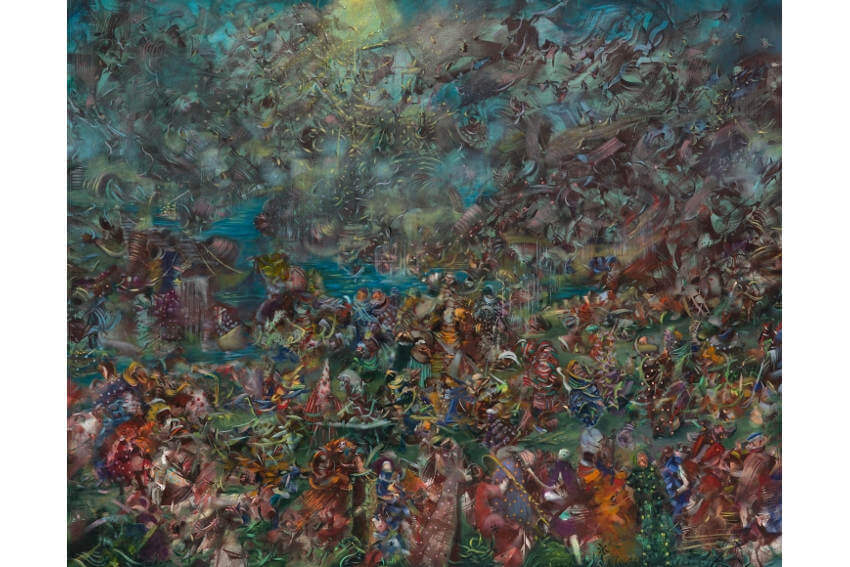 biography exhibitions and gallery works by ali banisadr born in 1976 in tehran iran