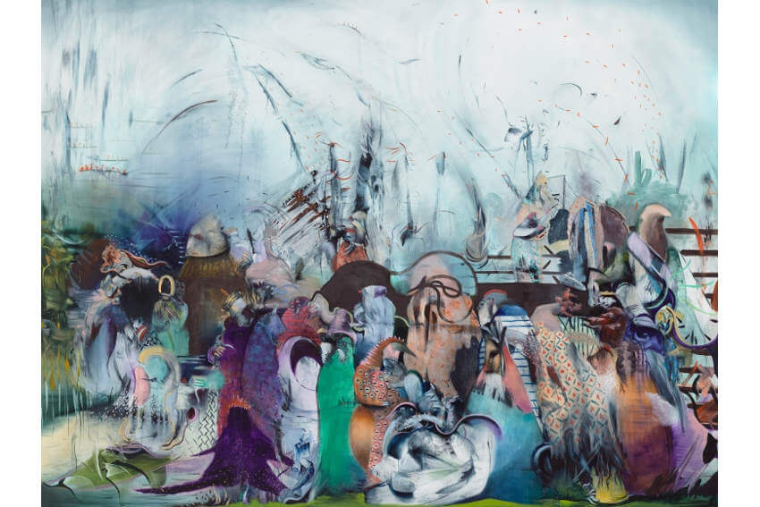 biography and works from middle east by iranian painter ali banisadr
