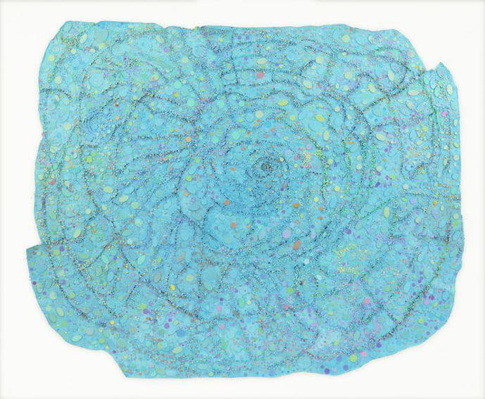 exhibitions of howardena pindell modern painting works on canvas and paper