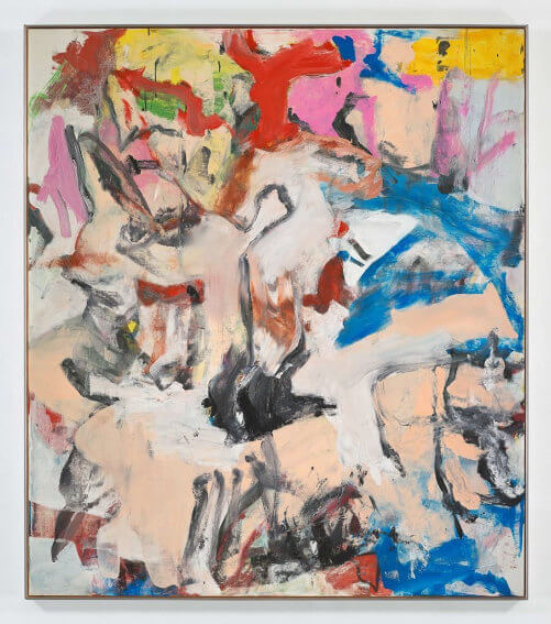 willem de kooning untitled xii oil on canvas exhibitions