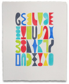 28 Vertical Shapes 1 | Ideelart