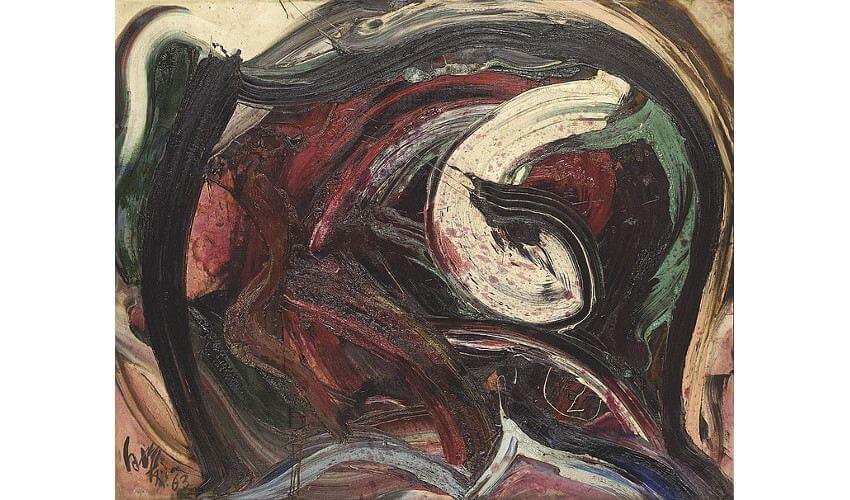 Kazuo Shiraga work