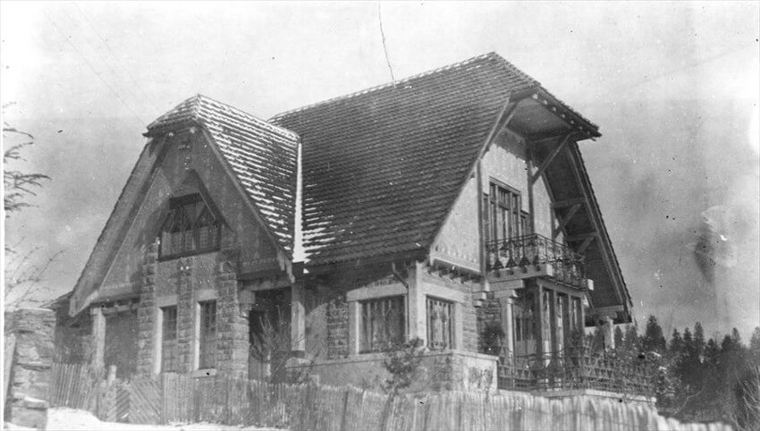 Villa Fallet, located in La Chaux-de-Fonds, Switzerland, designed by Le Corbusier in 1905