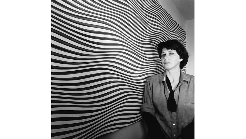 bridget riley and her optical illusion art