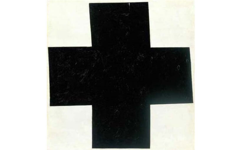 kazimir malevich art Black Cross painting