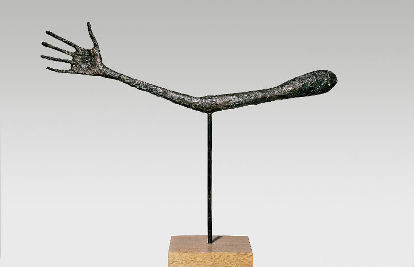 biography of Alberto Giacometti born in October 1901 and died in January 1966