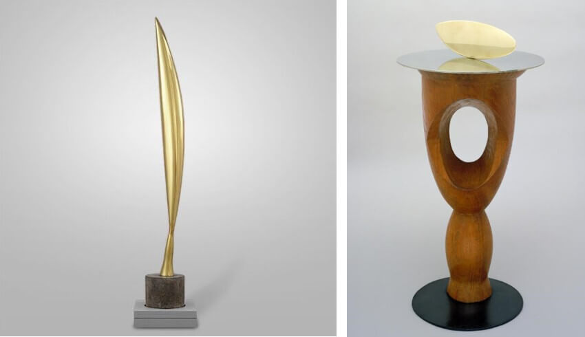 sculptor constantin brancusi born in hobita romania and worked from his studio in paris france