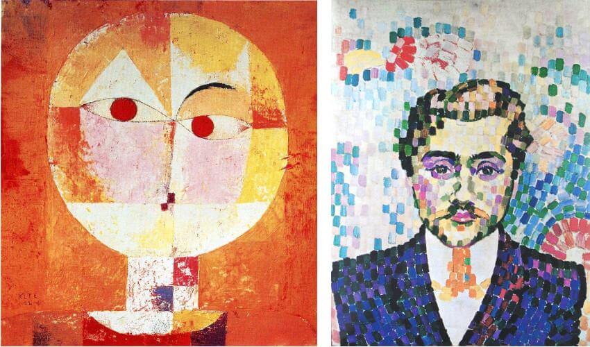 famous abstract portrait painting