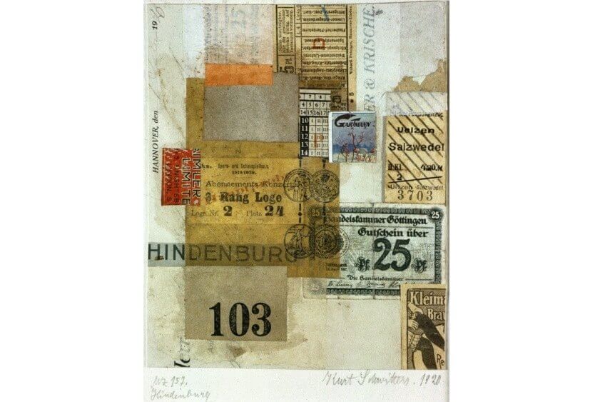 Kurt Schwitters art