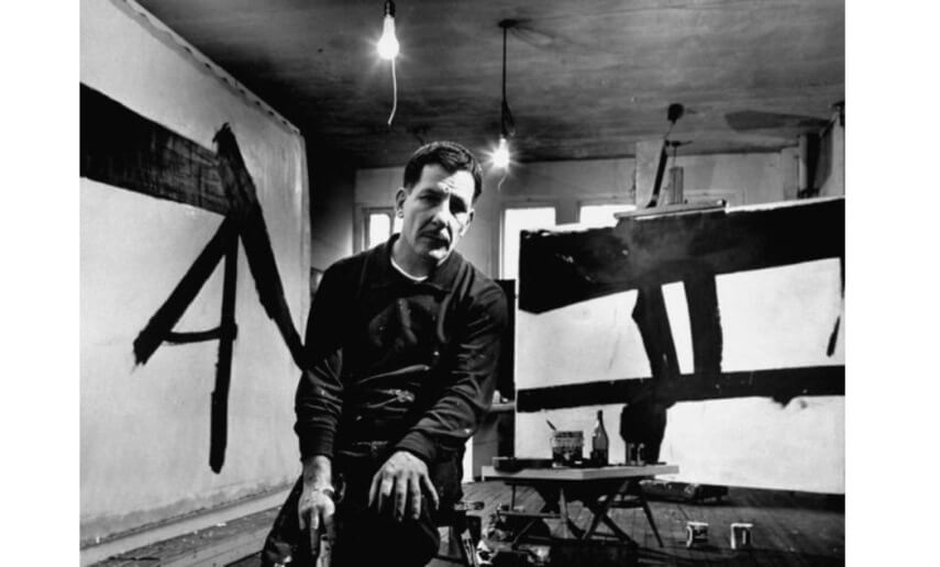 artist franz kline was born in 1910 in pennsylvania and died in 1962 in new york