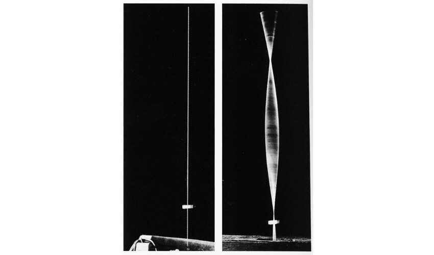 kinetic machine by naum gabo