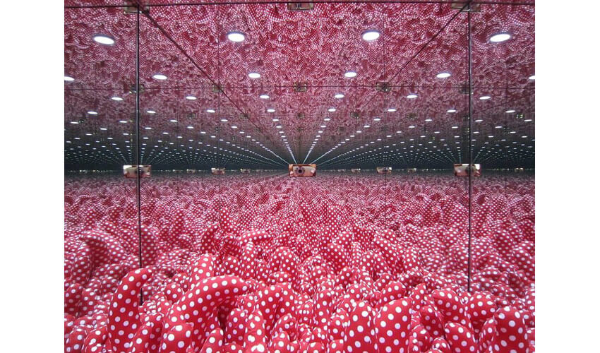 Timeless luxury steps into the psychedelic world of #YayoiKusama