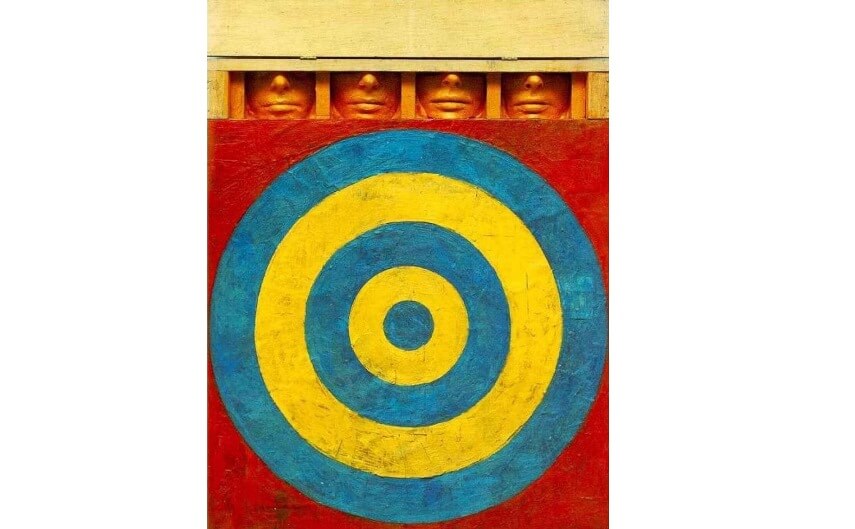 biography life and new work by pop art artist jasper johns