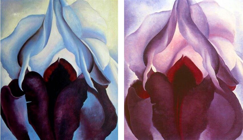 work by american artist georgia o keeffe