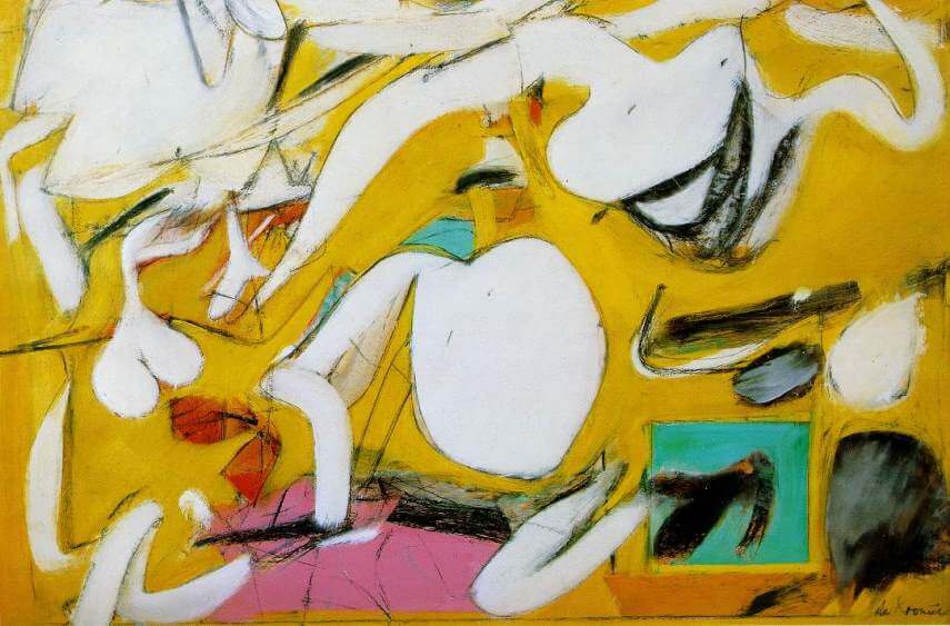 willem de kooning was a dutch painter born in rotterdam in 1904