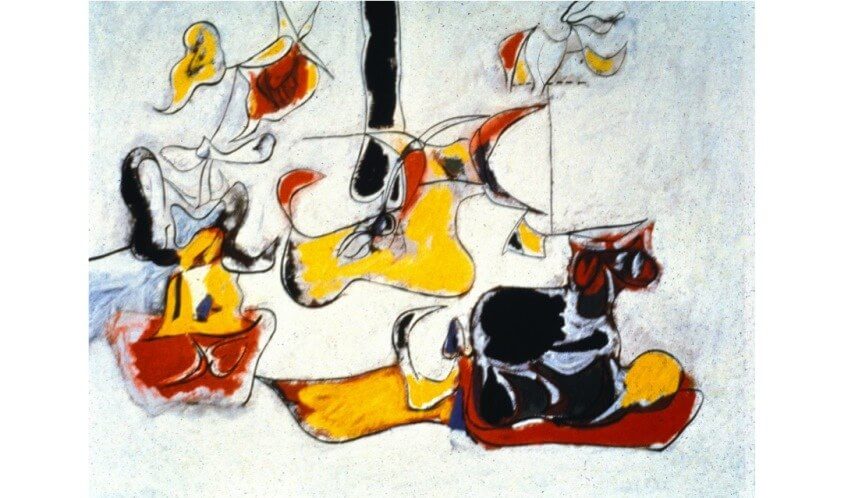 Arshile Gorky  How My Mother's Embroidered Apron Unfolds in My