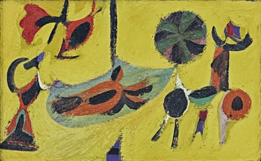 arshile gorky argula painting