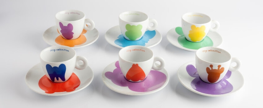 illy Art Collection: contemporary art coffee cups