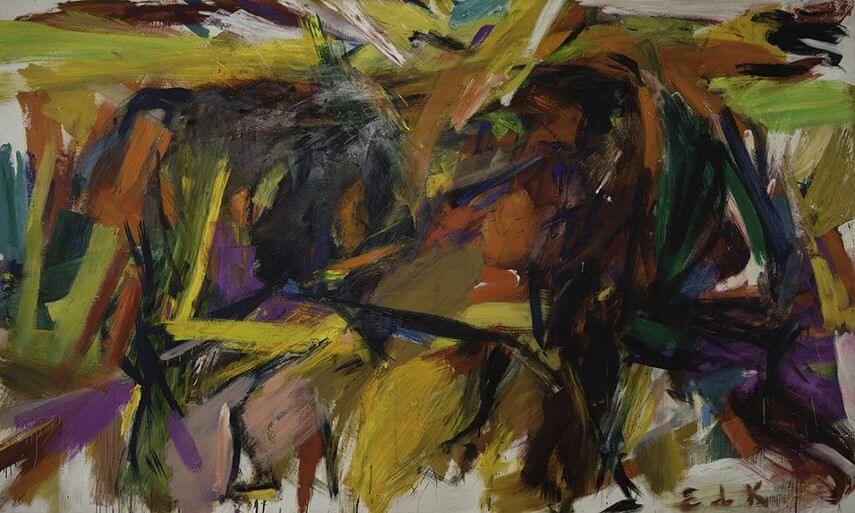 Elaine De Kooning Bullfight 1959