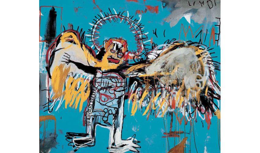 jean-michel basquiat fallen angel