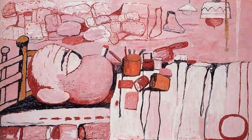 Philip Guston Painter in Bed