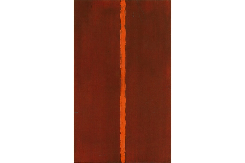 large art painting by artist barnett newman