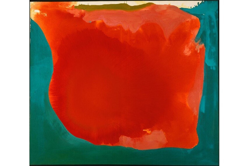 art painting by artist helen frankenthaler