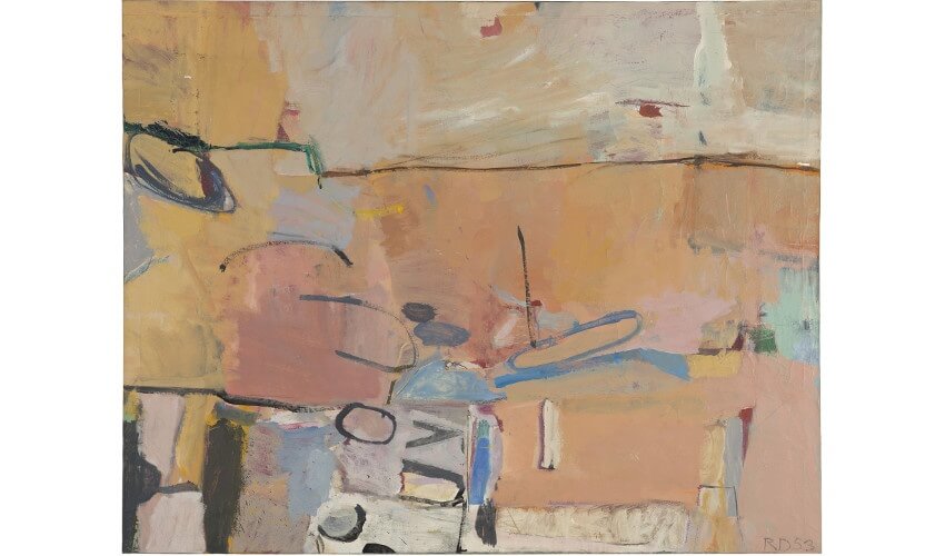 work by american artist richard diebenkorn