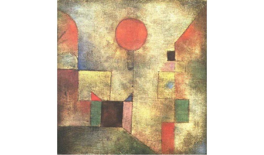 Paul Klee Red Balloon