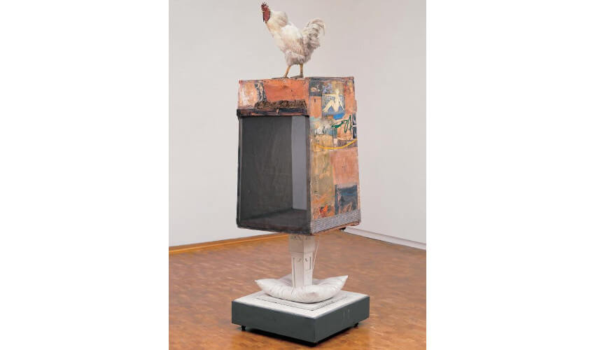 robert rauschenberg painting and objects